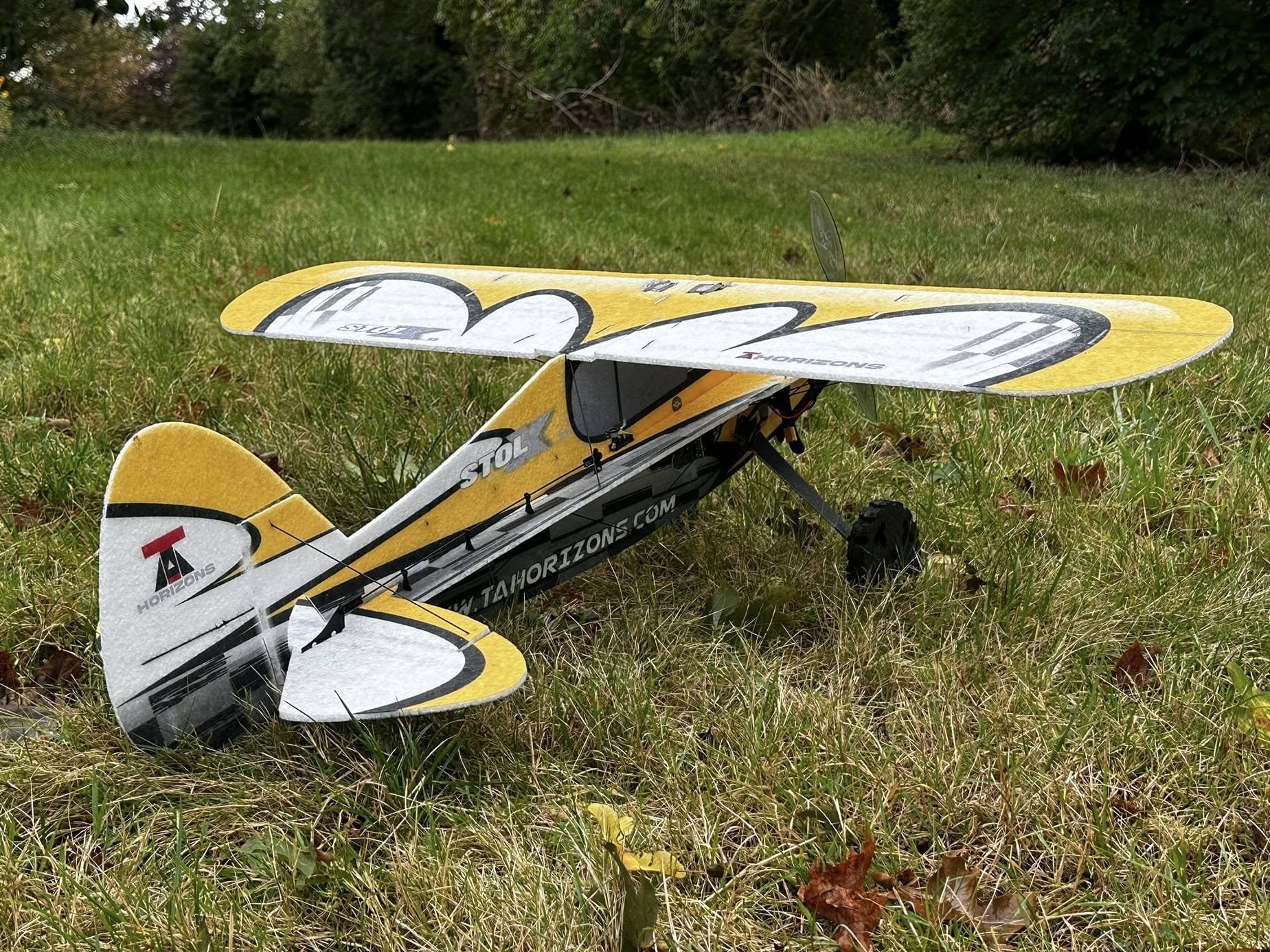 Stol X V2 3D - 940mm - KIT-Bausatz aus EPP - Gelb - TA Horizons – Bild 3