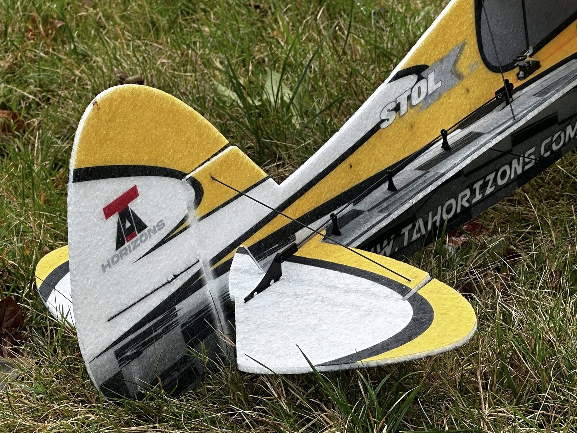 Stol X V2 3D - 940mm - KIT-Bausatz aus EPP - Gelb - TA Horizons – Bild 4