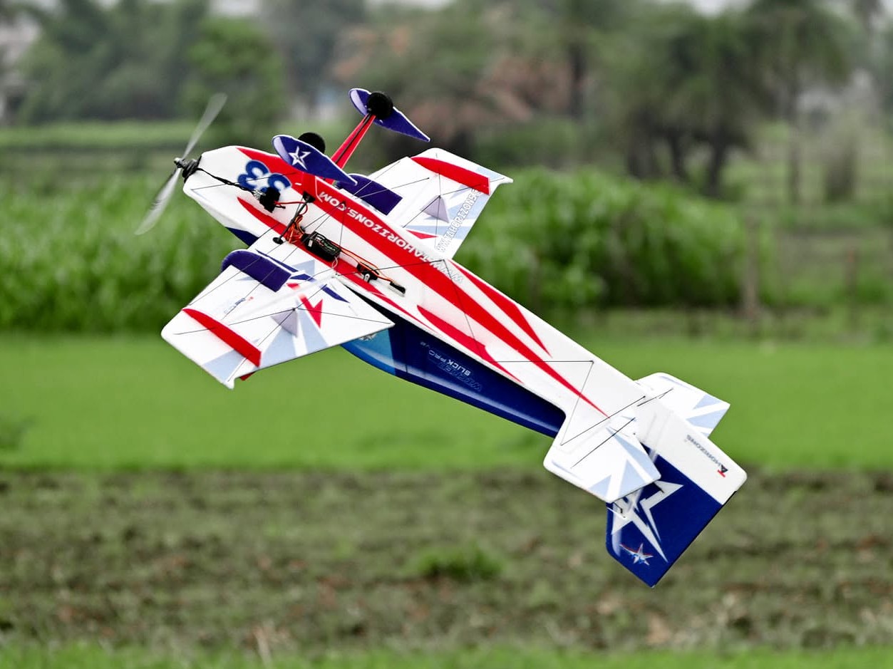 Wicked Slick Pro V2 33" 3D - 838mm - KIT-Bausatz aus EPP - AJ Scheme blau - TA Horizons – Bild 2