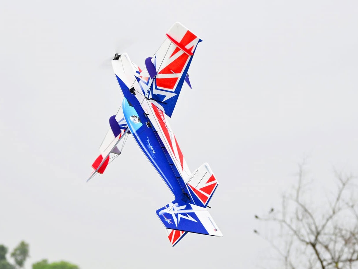 Wicked Slick Pro V2 33" 3D - 838mm - KIT-Bausatz aus EPP - AJ Scheme blau - TA Horizons – Bild 3