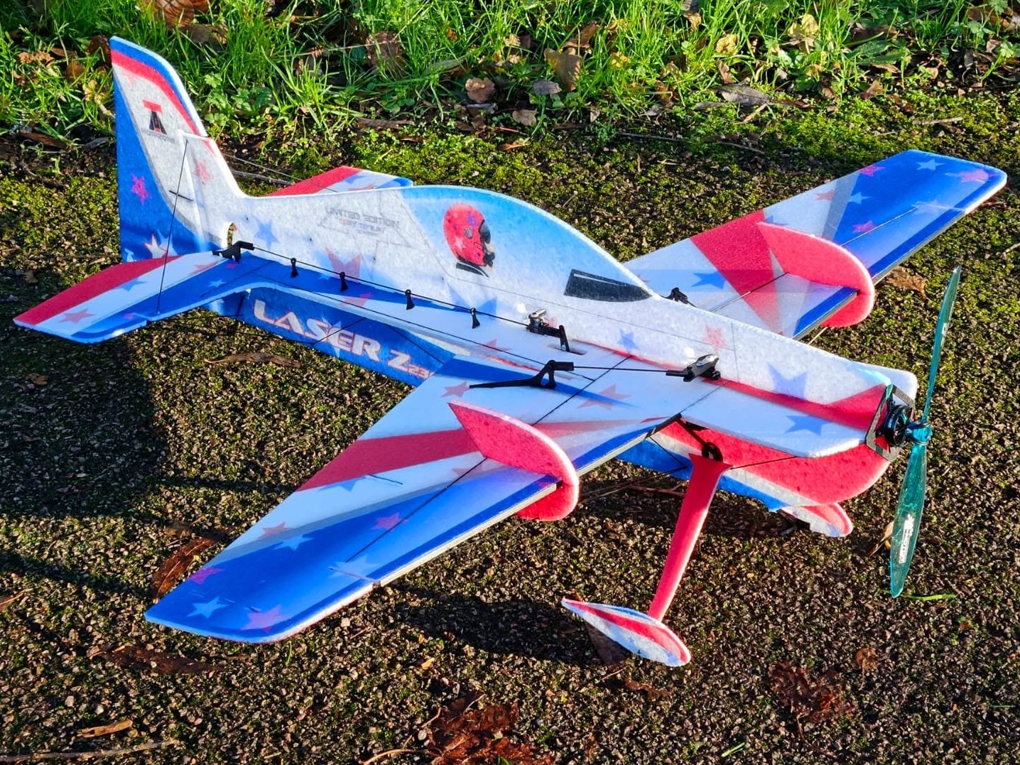 Laser Z2300 33" 3D - 838mm - KIT-Bausatz aus EPP - Rory Tooley Edition - TA Horizons – Bild 5
