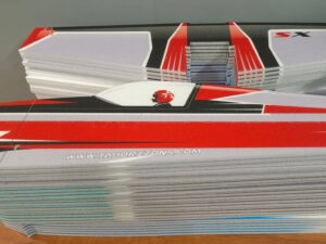 Extra SX 3D 37" - 940mm - KIT-Bausatz aus EPP - AJ Scheme rot - TA Horizons