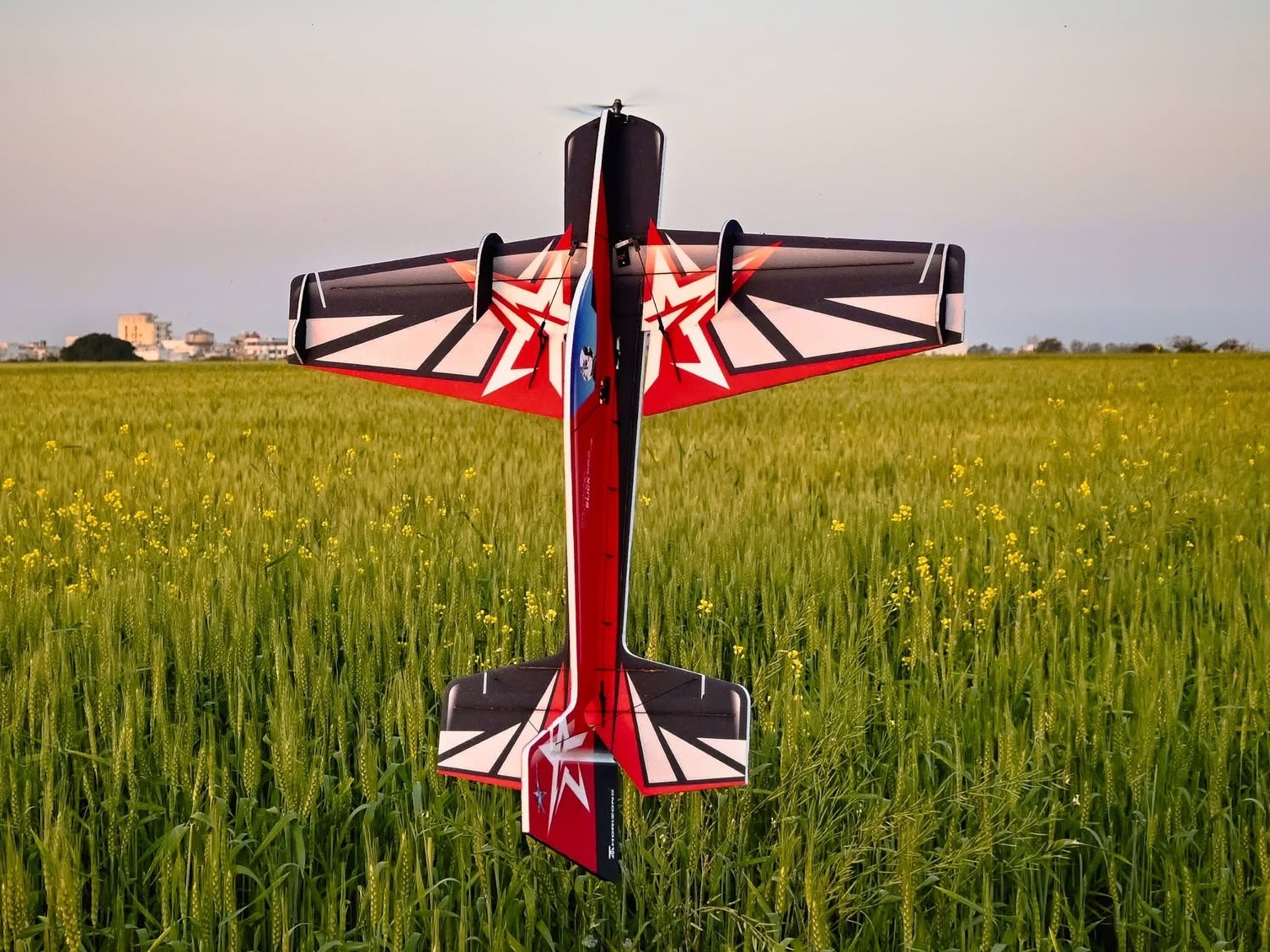 Wicked Slick Pro V2 37" - 940mm - KIT-Bausatz aus EPP - AJ Scheme rot - TA Horizons – Bild 2