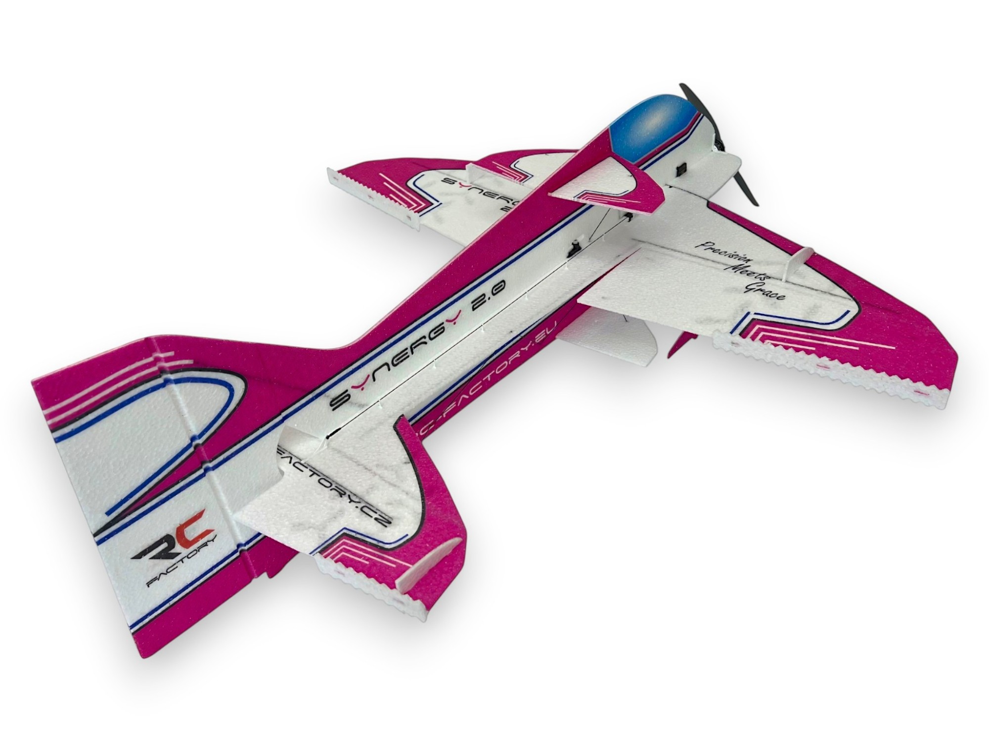Synergy 2.0 - magenta, Spw 835mm, KIT-Version aus EPP - RC-Factory – Bild 2