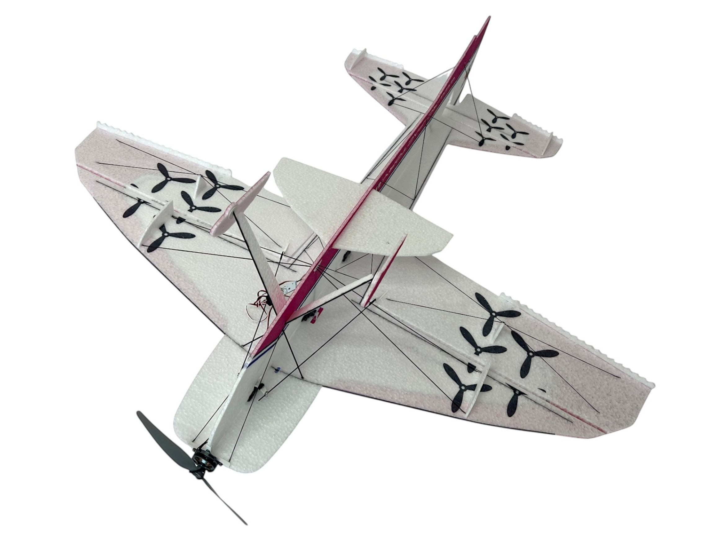 Synergy 2.0 - magenta, Spw 835mm, KIT-Version aus EPP - RC-Factory – Bild 3
