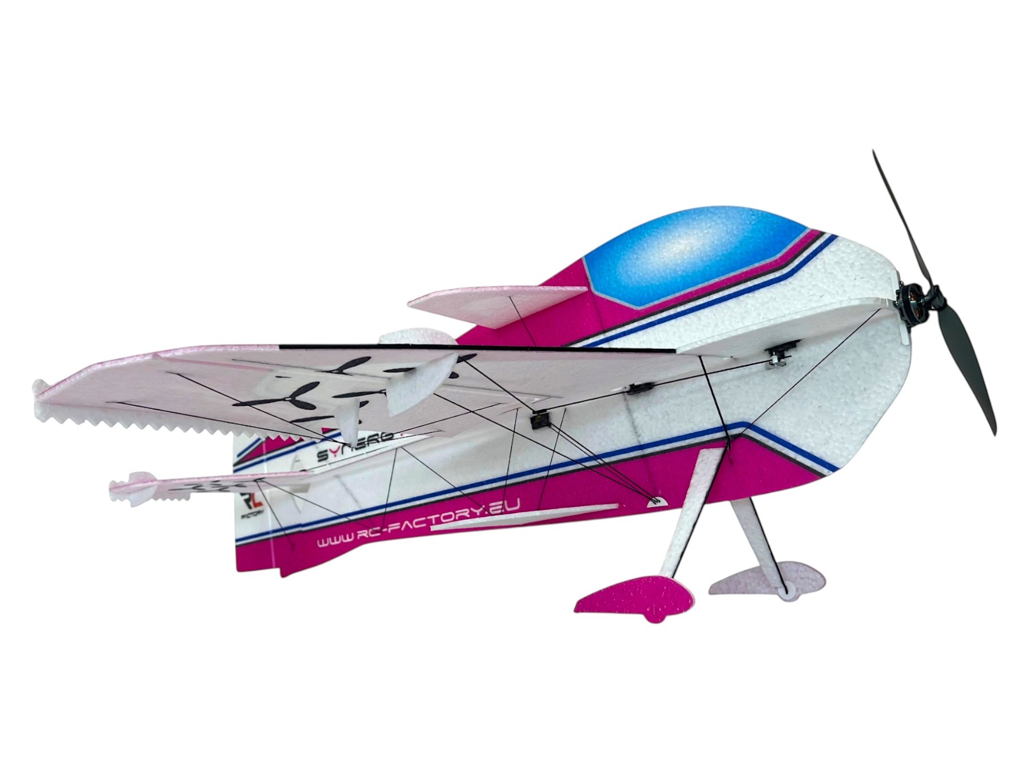 Synergy 2.0 - magenta, Spw 835mm, KIT-Version aus EPP - RC-Factory – Bild 4