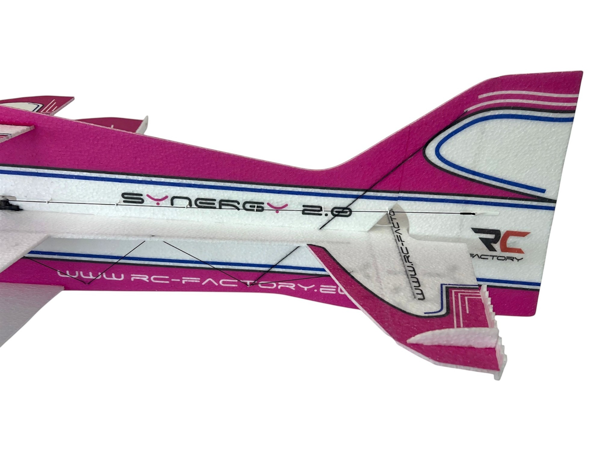 Synergy 2.0 - magenta, Spw 835mm, KIT-Version aus EPP - RC-Factory – Bild 5