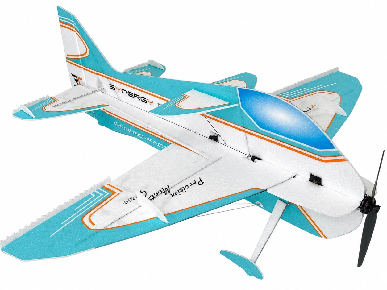 Synergy 2.0 - türkis, Spw 835mm, KIT-Version aus EPP - RC-Factory