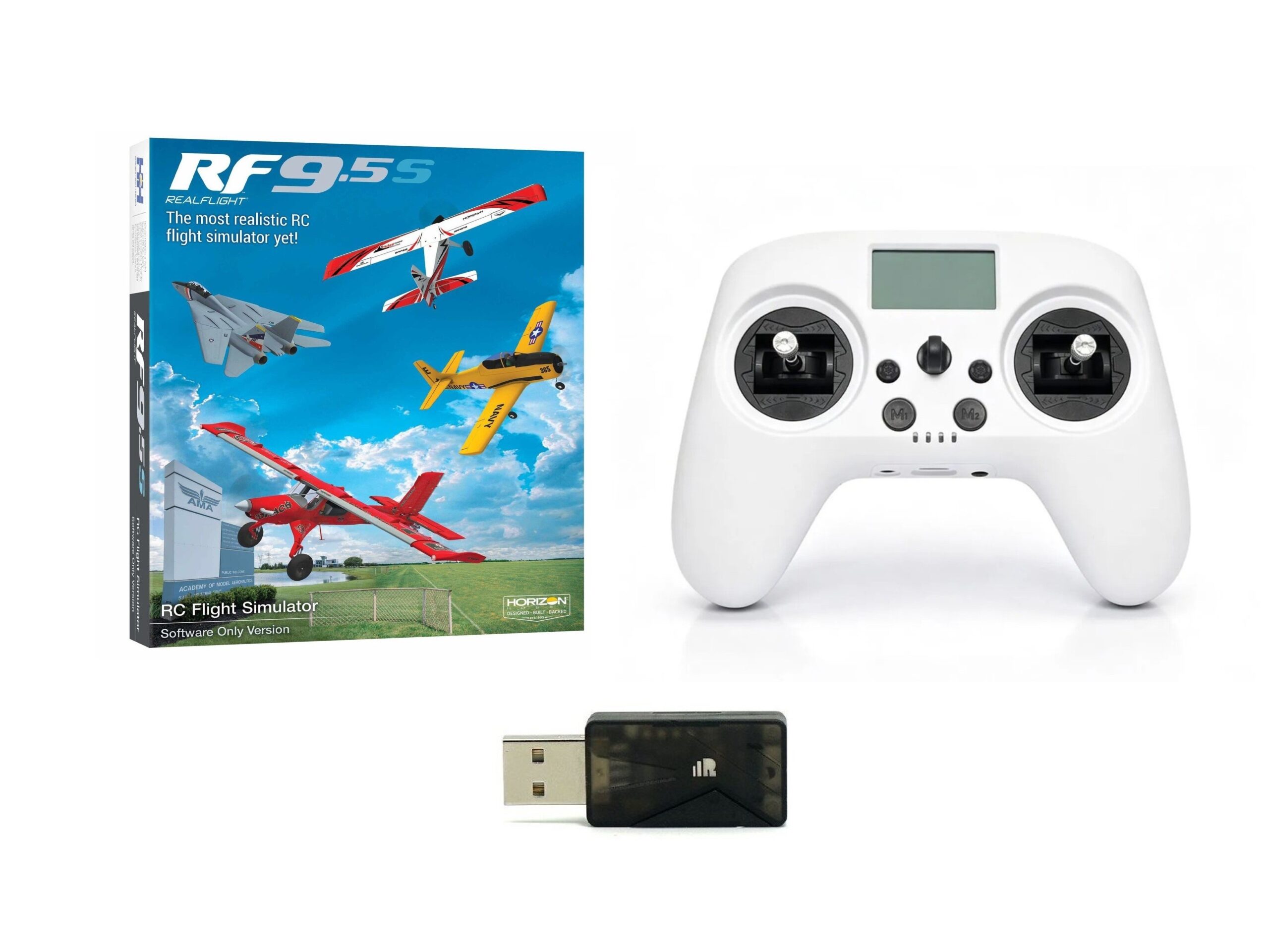 RealFlight Evolution RC Flight Simulator - FrSky Basic Komplett-Set A