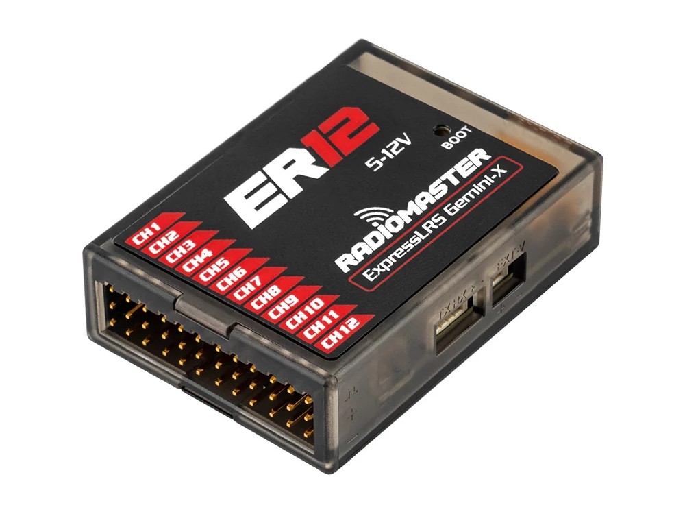 RadioMaster ER12 PWM - Dual-Band GEMINI & GEMINI-X Empfänger - EU-LBT