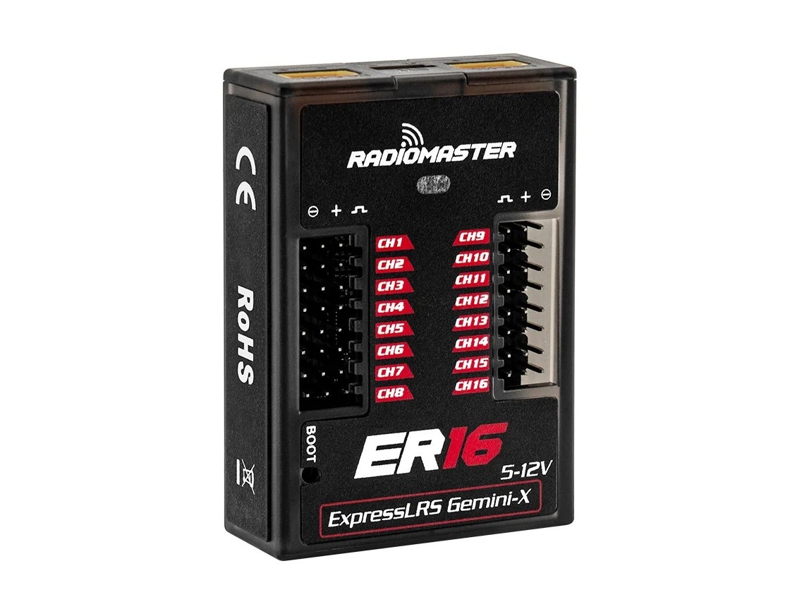 RadioMaster ER16 PWM - Dual-Band GEMINI & GEMINI-X Empfänger - EU-LBT
