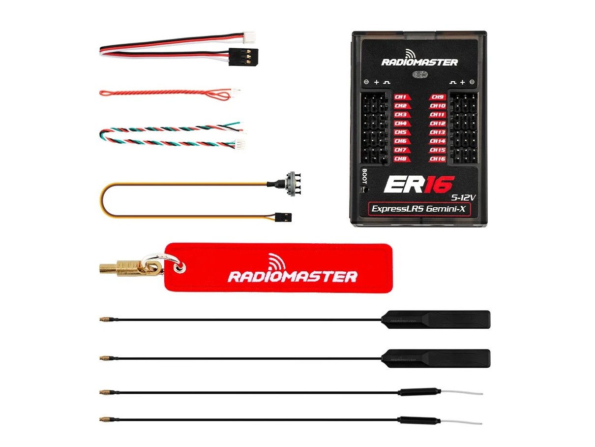 RadioMaster ER16 PWM - Dual-Band GEMINI & GEMINI-X Empfänger - EU-LBT – Bild 5