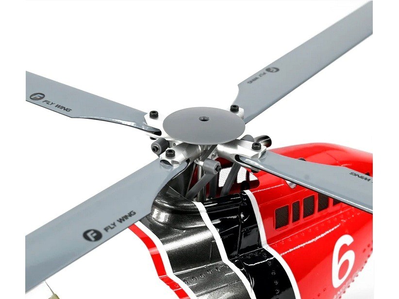 FLY WING Bell-206 V4 - LED - Smart Scale Helikopter - ACE GPS RTF-Set – Bild 3
