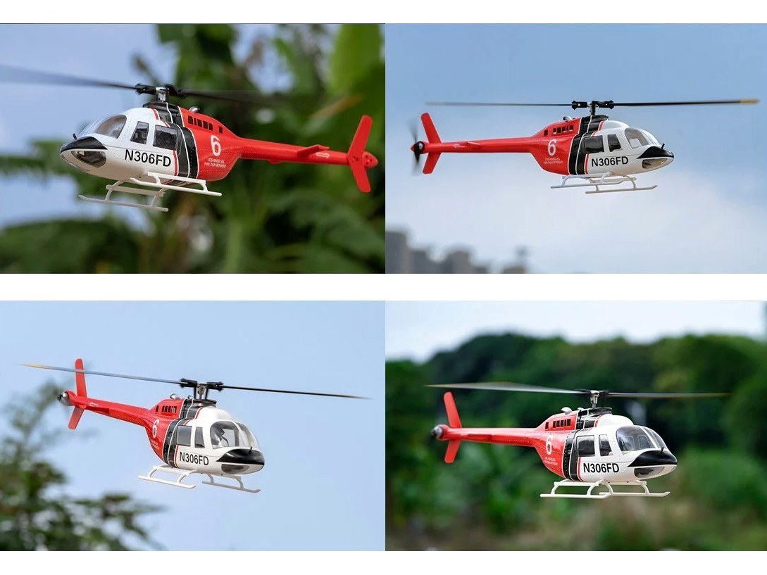 FLY WING Bell-206 V4 - LED - Smart Scale Helikopter - ACE GPS RTF-Set – Bild 5