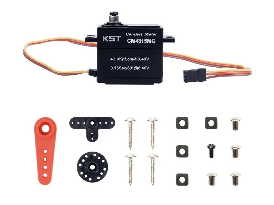 KST Servo CM4315MG HV - 43 kg Stellkraft - IP65 – Bild 5
