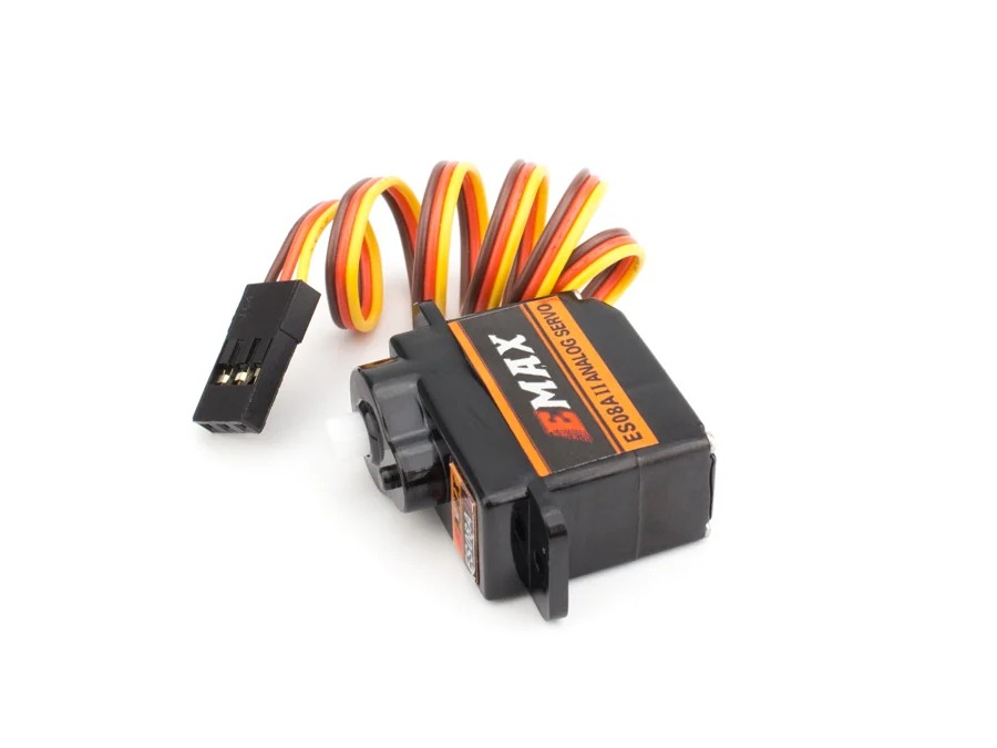 Emax Micro Servo 9gr ES08A II, 23x11.5x24mm, Stellkraft 1.8kg/cm – Bild 2