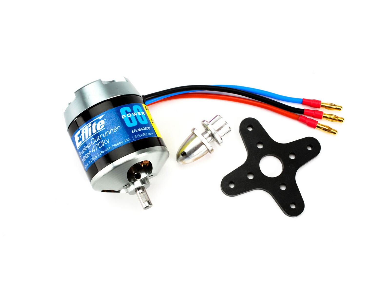 E-flite Power 60 Brushless Outrunner - 470KV - 4mm Bananenstecker - EFLM4060B