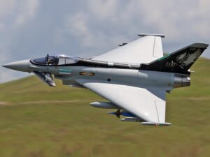 Eurofighter Typhoon V2, 90mm EDF Jet mit Gyro, Spw 1030mm, 8S PNP-Set, Freewing