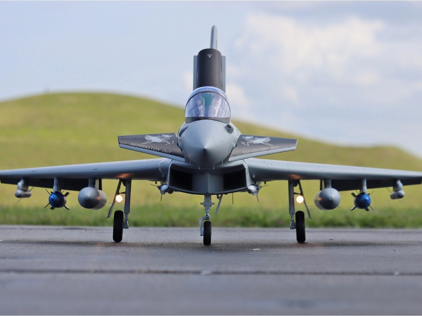 Eurofighter Typhoon V2, 90mm EDF Jet mit Gyro, Spw 1030mm, 8S PNP-Set, Freewing – Bild 5
