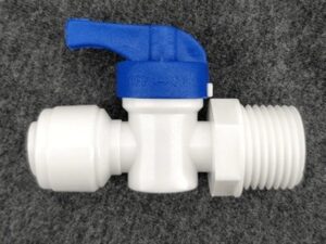 KegLand duotight Kugelhahn Absperrventil 9.5 mm (3/8") Steckanschluss x 1/2" Aussengewinde