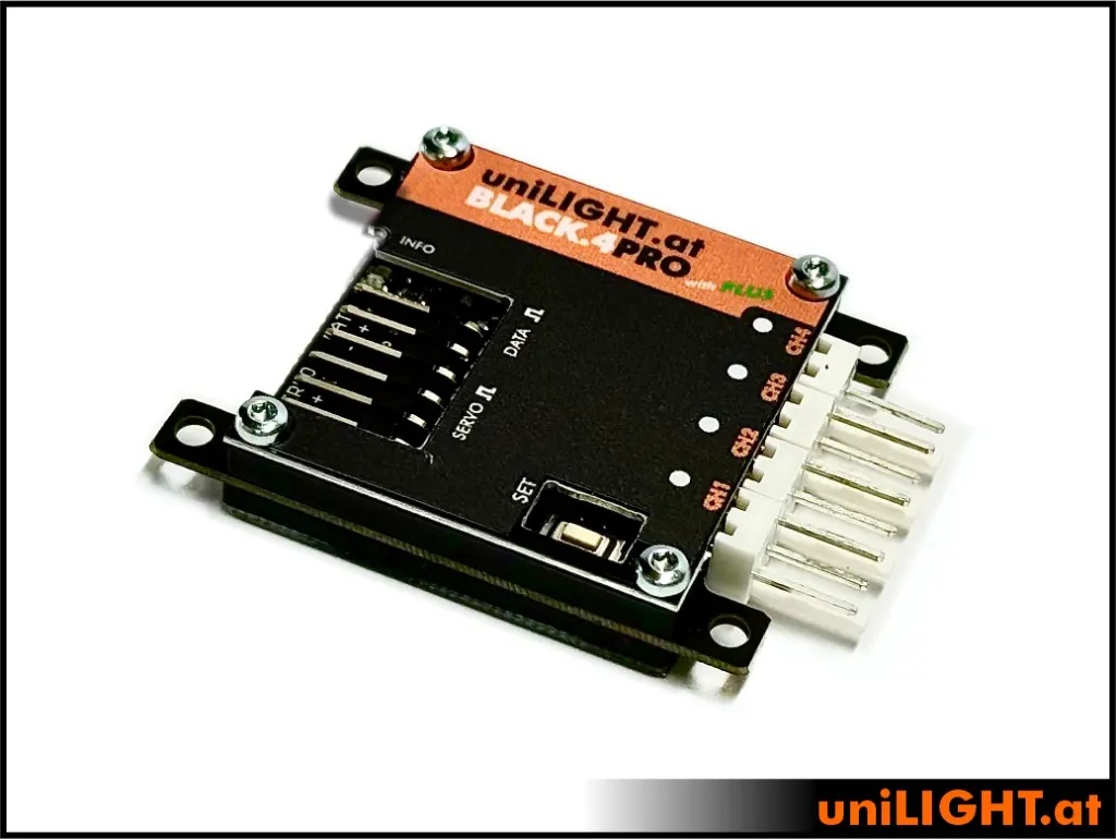 uniLIGHT 4-Kanal PRO, BLACK.4+ PLUS PRO - MODUL-B4PRO – Bild 2