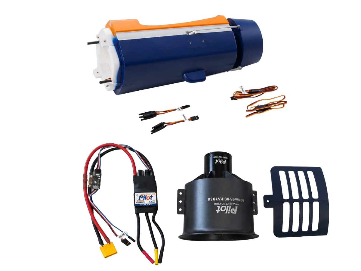 Pilot-RC 8S 3D / Hover EDF - Set zu Matrix 90mm EDF Sport Jet aus EPO-Foam, Spw 1413mm