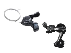 Shimano Tourney Daumenschalter mit Schaltwerk zu Elektro Bike T20-D - Fahrrad