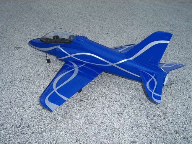 Hawk Blue Arrows Spw. 1000mm, GFK ARF, mit Motor u. Impeller, SAPAC – Bild 3