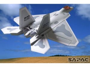 F-22 V2 ARF Bausatz inkl. 2 Motoren Sapac