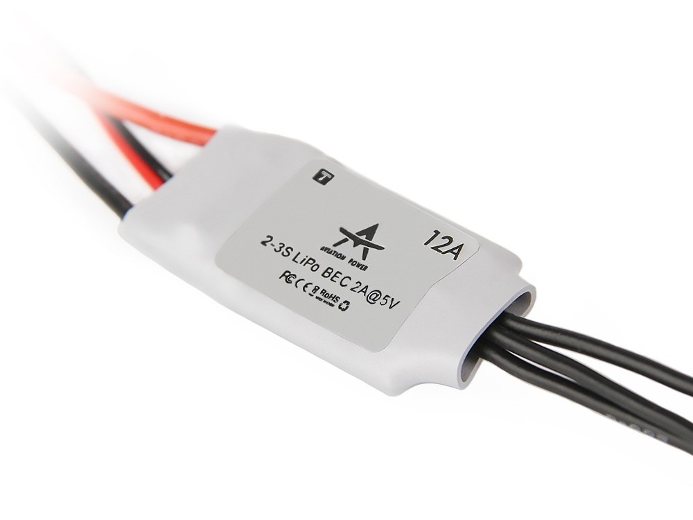 T-Motor Regler AT12A / 12A F3P ESC - 2-3S – Bild 3