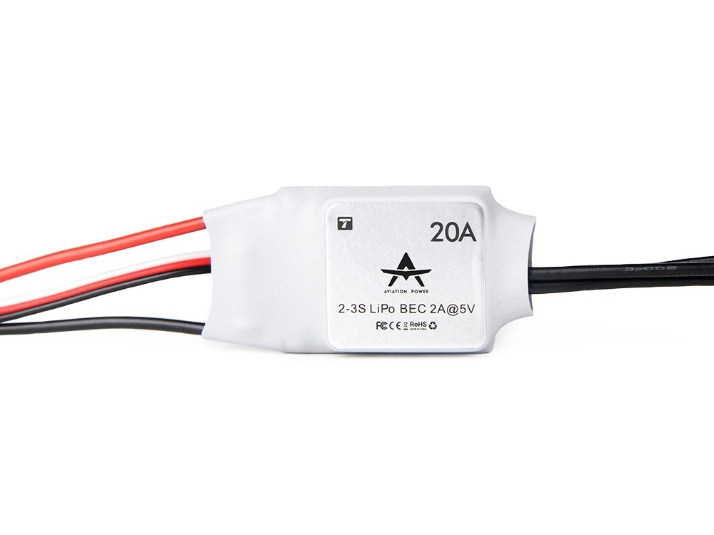 T-Motor Regler AT20A / 20A F3P ESC - 2-3S – Bild 2