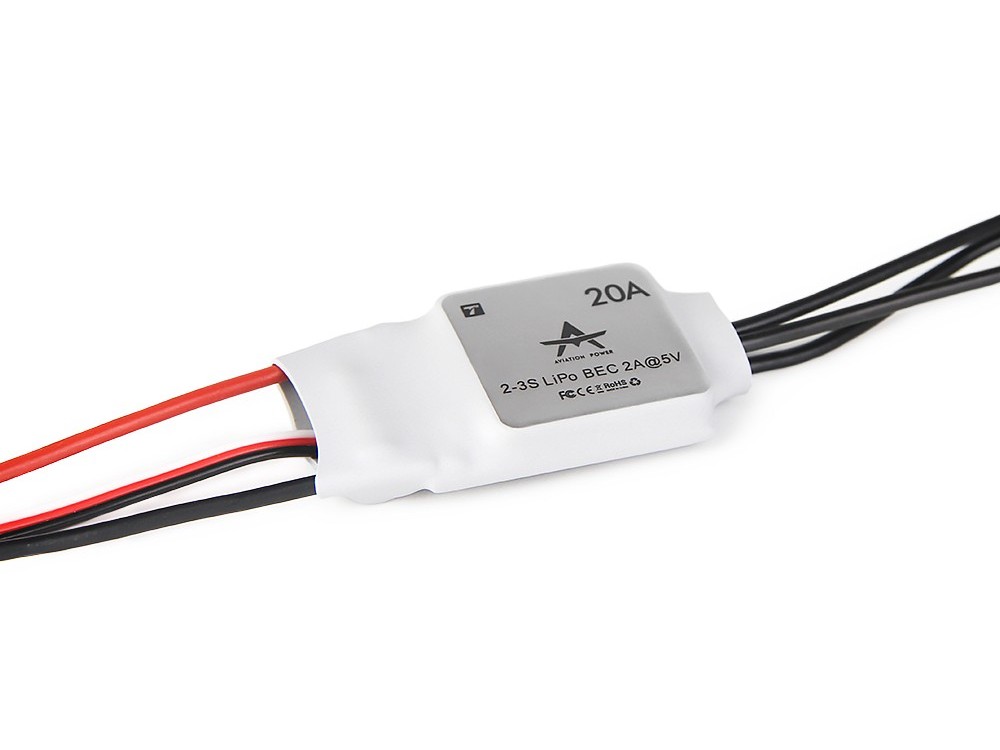 T-Motor Regler AT20A / 20A F3P ESC - 2-3S – Bild 3