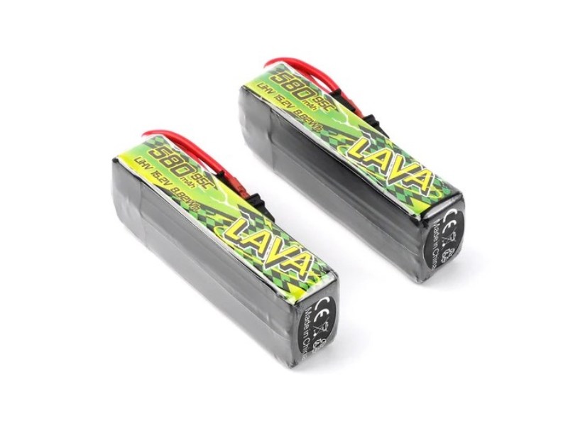 BetaFPV LAVA II LiPo Akku 4S 15.2V, 580mAh - 95C - XT30 - 2er-Set
