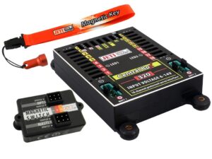 JETI Central Box 320 - 18-Kanal Servoverteiler mit BEC und Magnetschalter