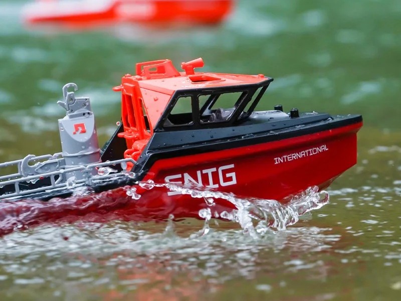 RC Rettungsboot Brushless - rot - 1:32 - Brushless RTR-Set – Bild 3