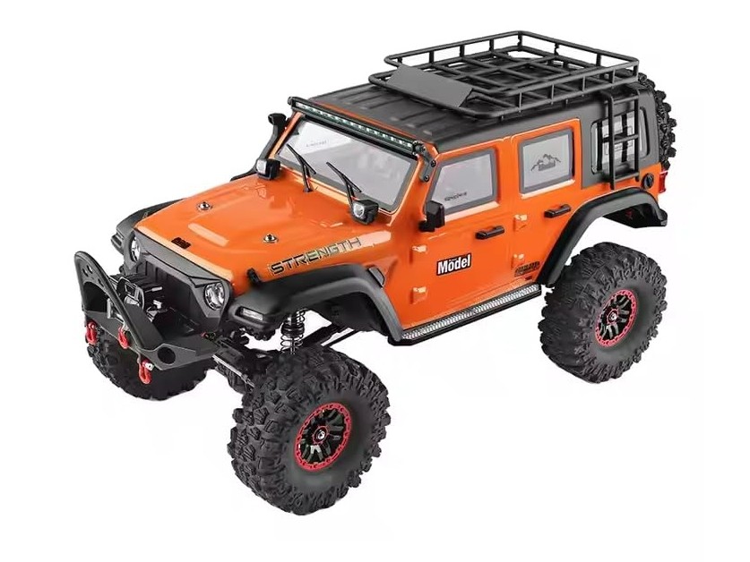 WLToys Rock Crawler Pro 104010 - RTR-Set mit Winde - 1:10 - orange – Bild 2