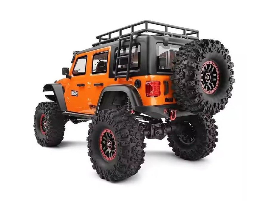 WLToys Rock Crawler Pro 104010 - RTR-Set mit Winde - 1:10 - orange – Bild 4