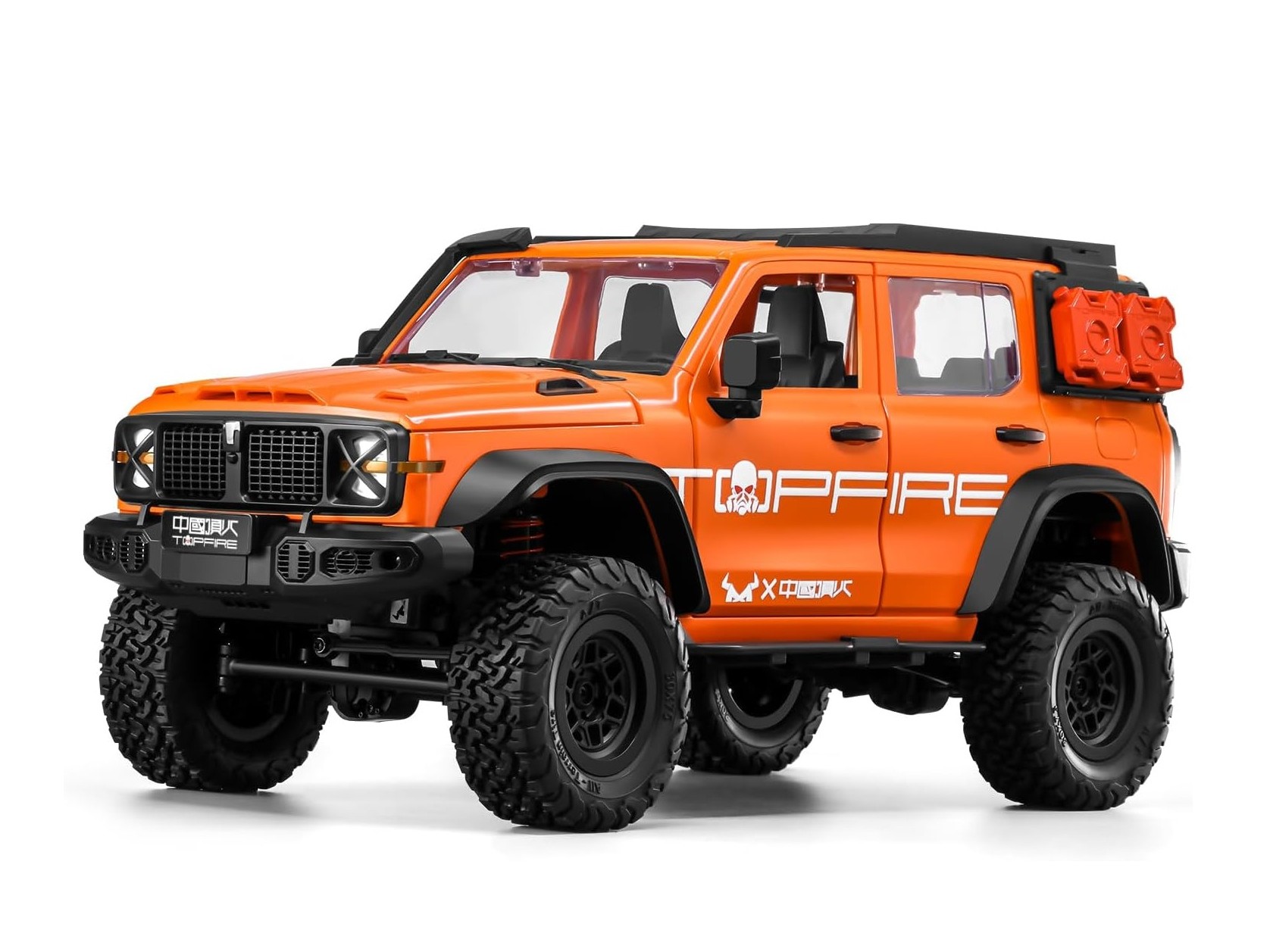 RC Crawler MN300 TOPFIRE Tank 300 - orange - 1:12 - 4WD
