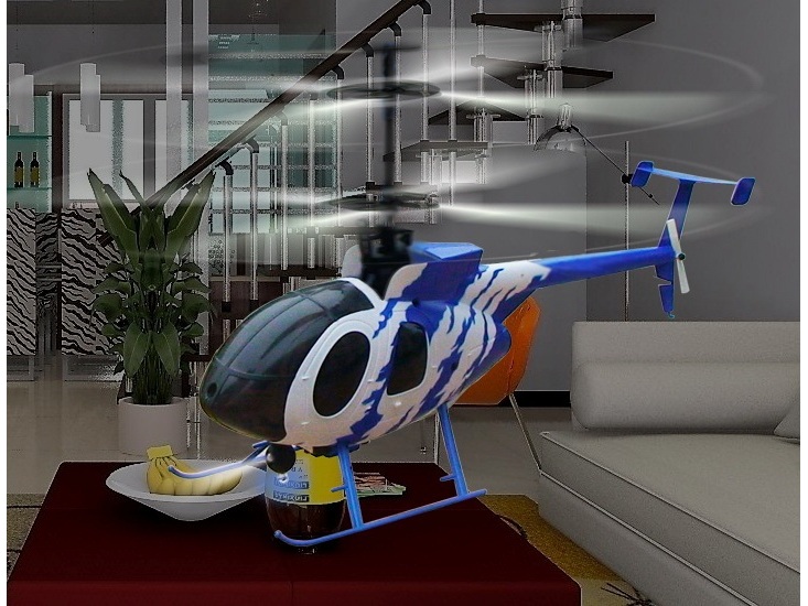4K Koax Heli Bravo III, Single Unit, Nine Eagles