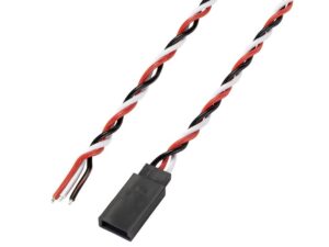 Servo-Anschlusskabel - Signalkabel mit Buchse - 300mm, 22AWG - Twisted