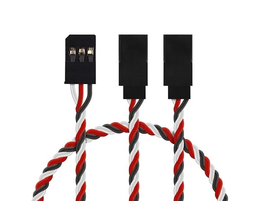 Y-Servokabel - 150mm, 22AWG, 0.34mm - Twisted – Bild 2
