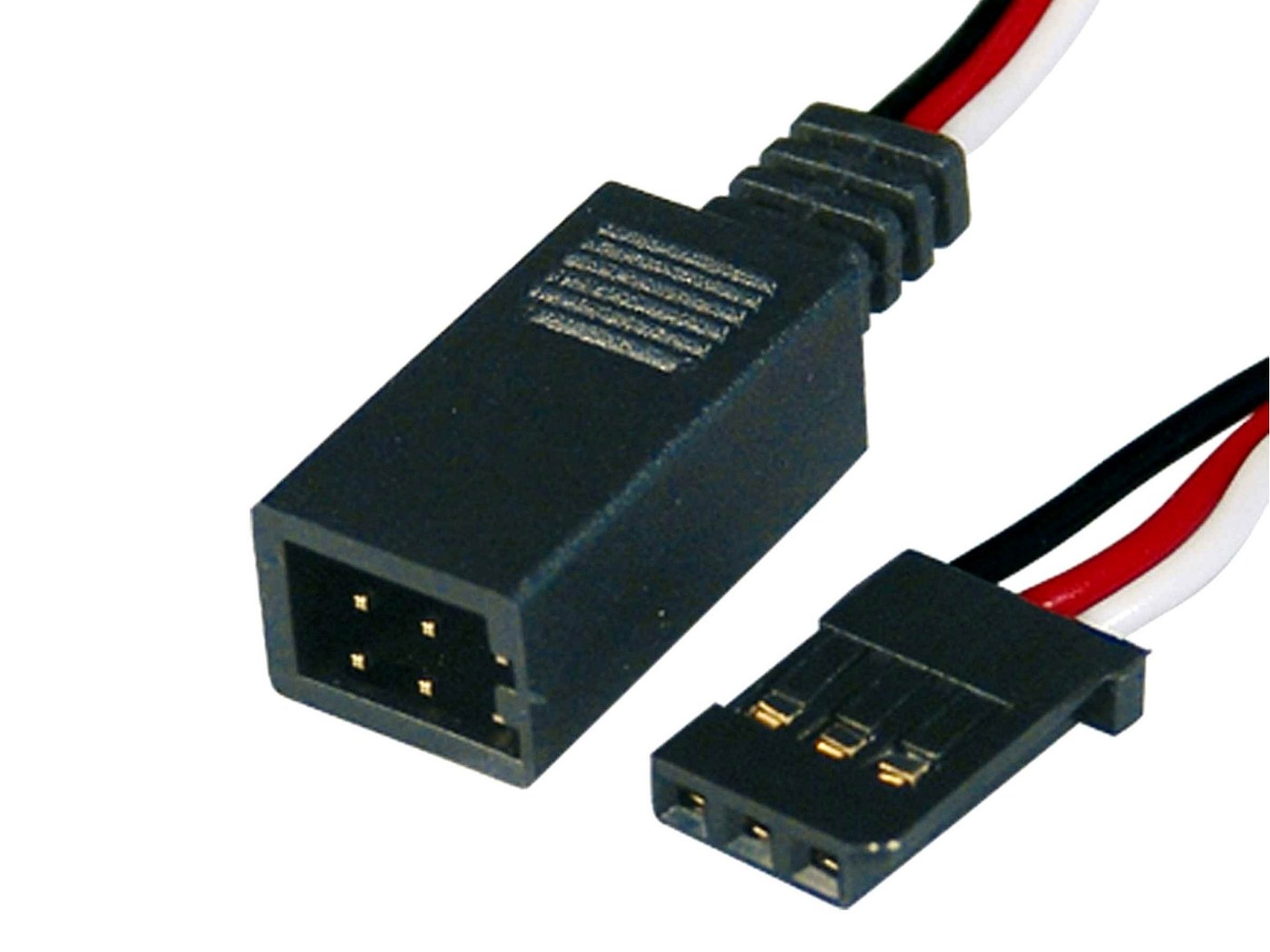 Y-Servokabel Block, kompakt - 100mm, 22AWG, 0.34mm² – Bild 2