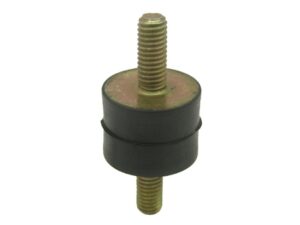 Gummipuffer / Silentblock 75x50mm mit 2 Bolzen - M12x37