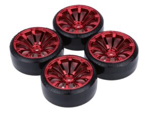 Drift-Reifen mit Felge - HART - 26mm - zu 1:10 RC Drift Car - im 4er-Set