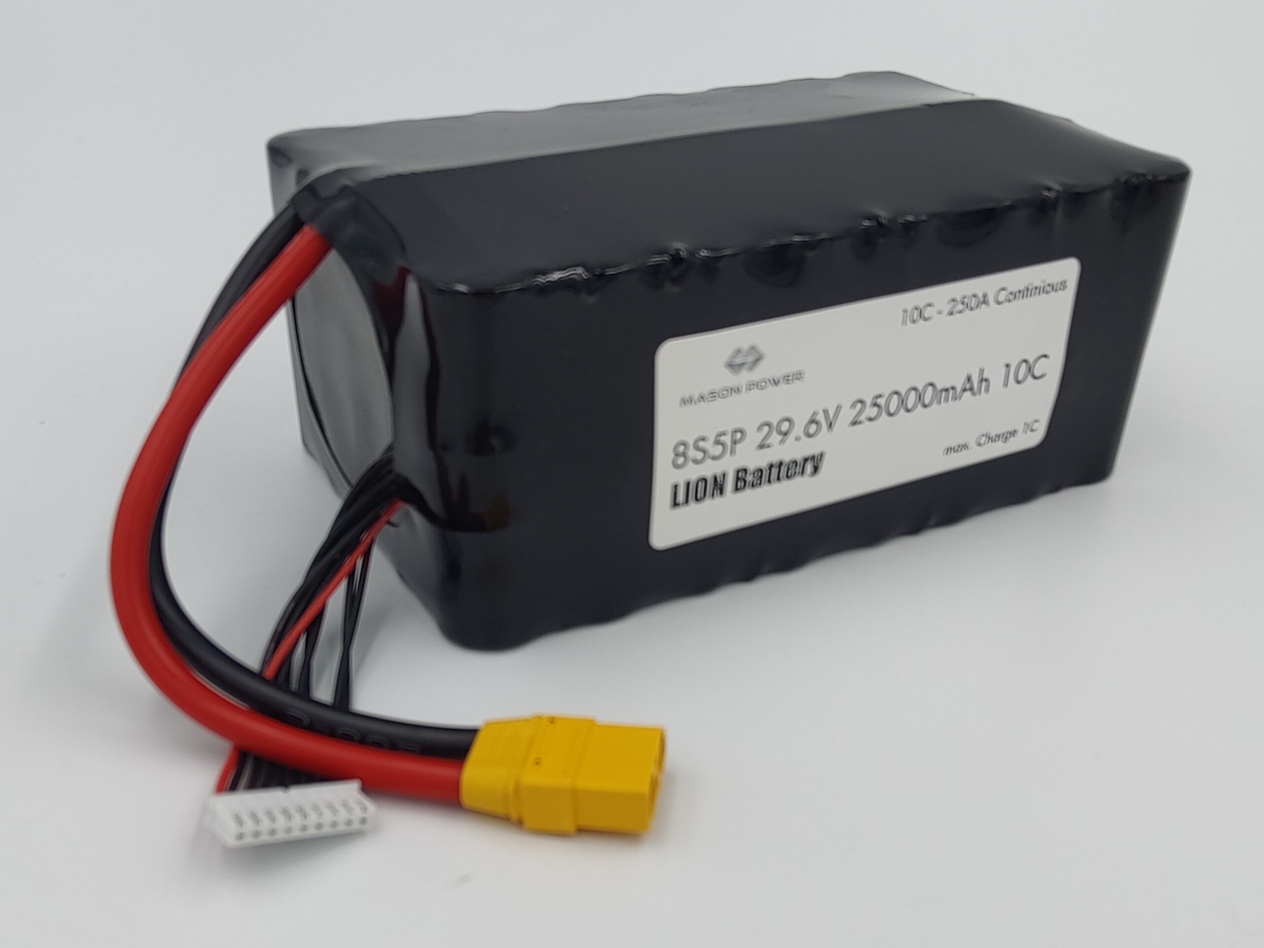 MASON Liion Akku 8S5P / 29.6V 25000mAh 10C - XT90